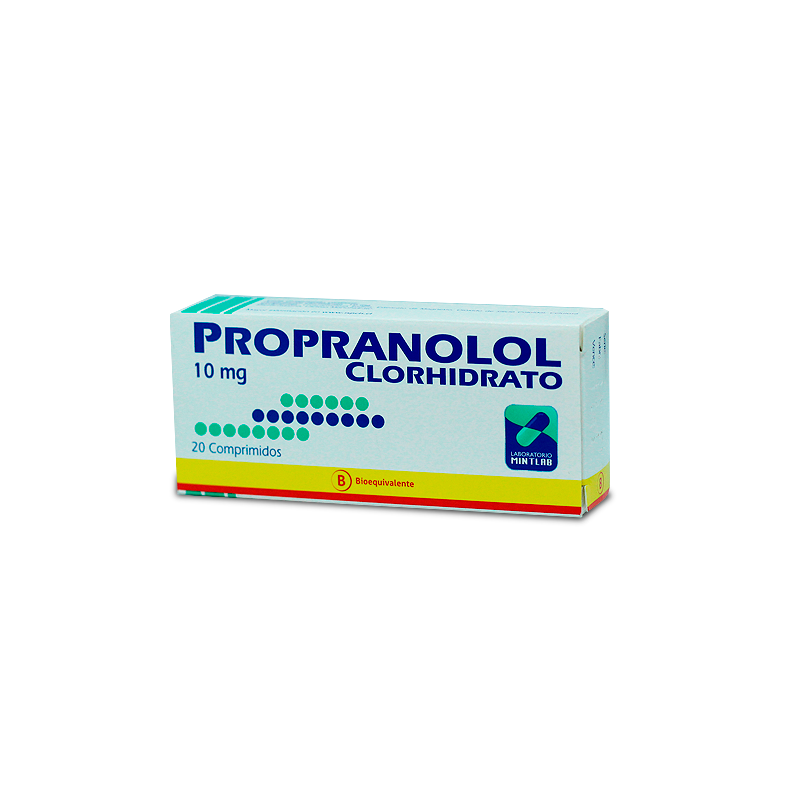 Propanolol 10mg x20com. (Mintlab)