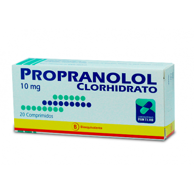 Propanolol 10mg x20com. (Mintlab)
