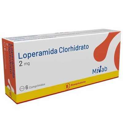 LOPERAMIDA 2mg X 6COM MINTLAB 