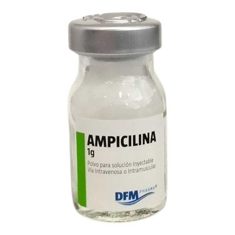 AMPICILINA 1 GRAMO SOL INYECTABLE X 1 FA DIFEM AMPICILINA 1 GRAMO SOL INYECTABLE X 1 FA DIFEM