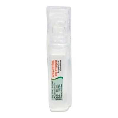 AGUA BIDESTILADA ESTERIL 5mL VITAFARMA 
