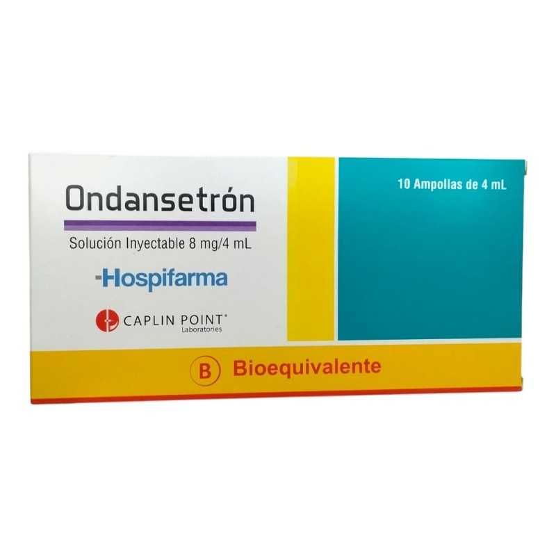 ONDANSETRON 8MG/4ML AMPOLLA X 10 HOSPIFARMA 