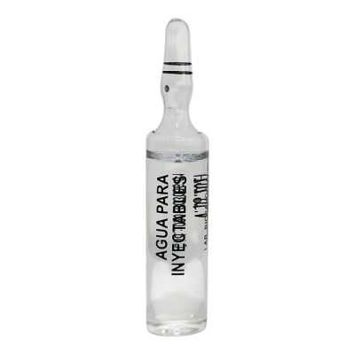 AGUA BIDESTILADA ESTERIL AMP VIDRIO 10mL BIOSANO