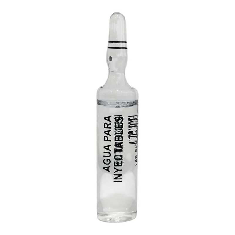 AGUA BIDESTILADA ESTERIL AMP VIDRIO 10mL BIOSANO