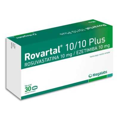 ROVARTAL 10MG/10MG PLUS X30COM