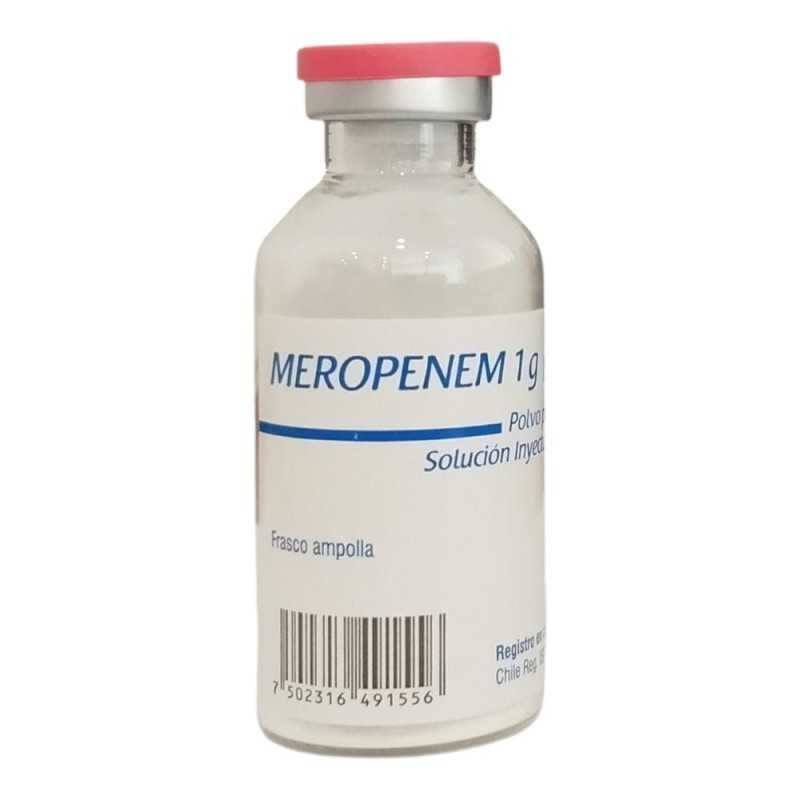 Meropenem I V 1 gramo x 1 frasco ampolla PISA Meropenem I V 1 gramo x 1 frasco ampolla PISA