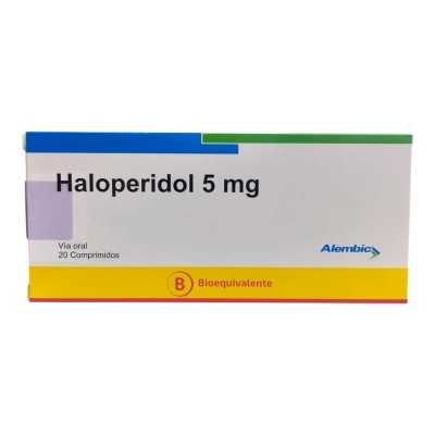 HALOPERIDOL B 5mg X20COM ALEMBIC 