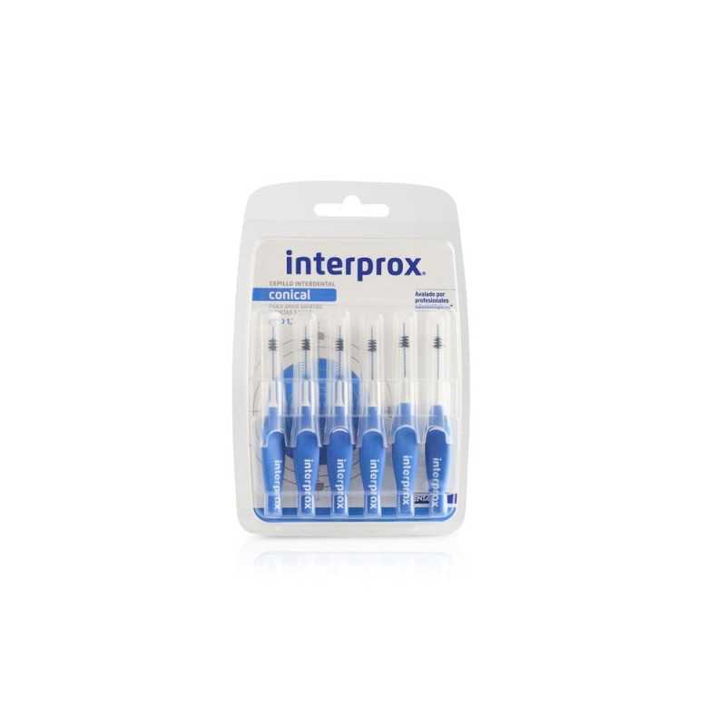 INTERPROX CEPILLO INTERDENTAL CONICO 1 7mm X6