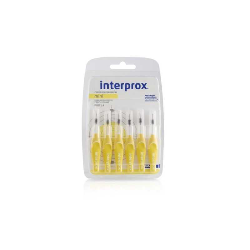 INTERPROX CEPILLO INTERDENTAL MINI 1 4 X6 INTERPROX CEPILLO INTERDENTAL MINI 1 4 X6