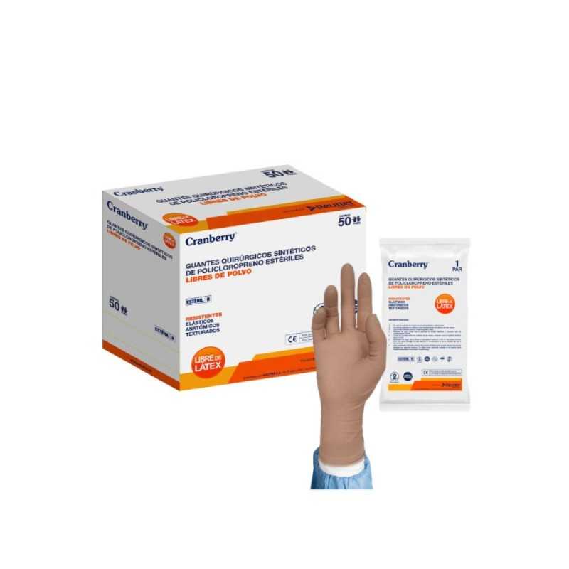 GUANTE QUIR ESTER L/LATEX L/P N 6 5 1PAR CRAN 