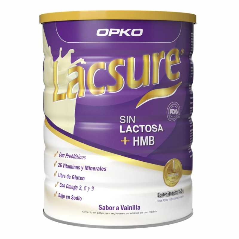 LACSURE HMB SIN LACTOSA SABOR VAINILLA X 850 GR LACSURE HMB SIN LACTOSA SABOR VAINILLA X 850 GR