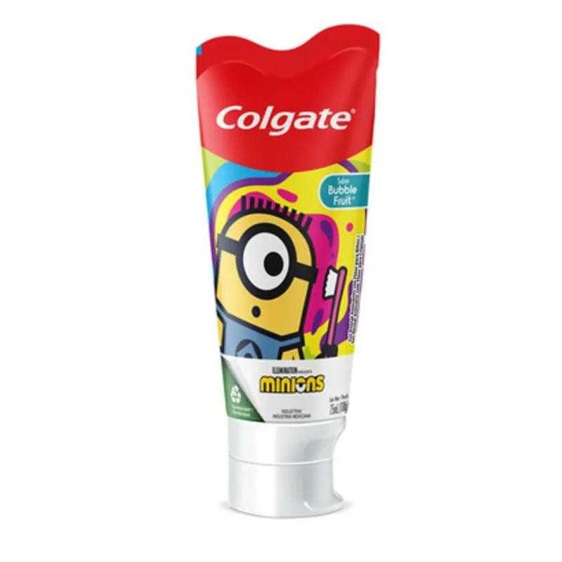COLGATE KIDS GEL DENTAL MINIONS BUBBLE FRUIT 100G