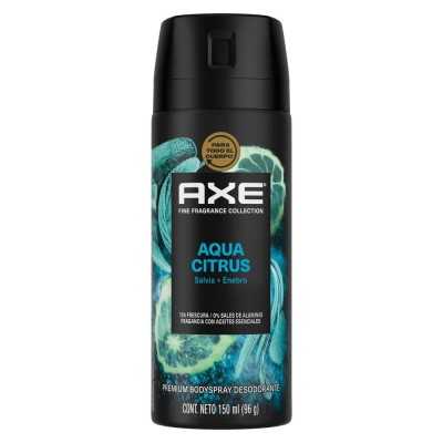 AXE DESODORANTE SPRAY AQUA CITRUS 150ml