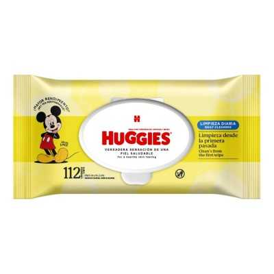 HUGGIES TOALLITAS HUMEDAS LIMP DIARIA X 112