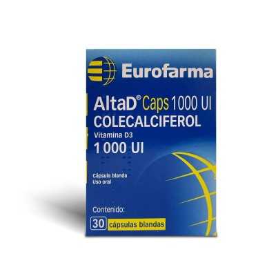 ALTAD 1 000UI X 30 CAP BLANDAS