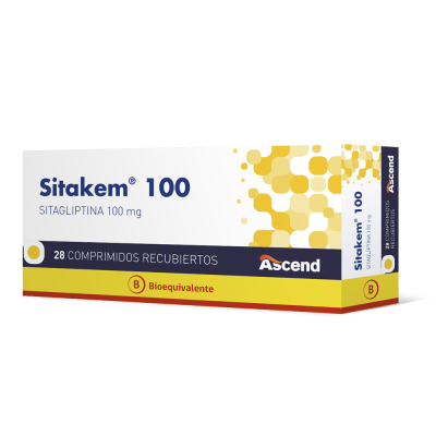 Sitakem 100 mg x 28 comprimidos.