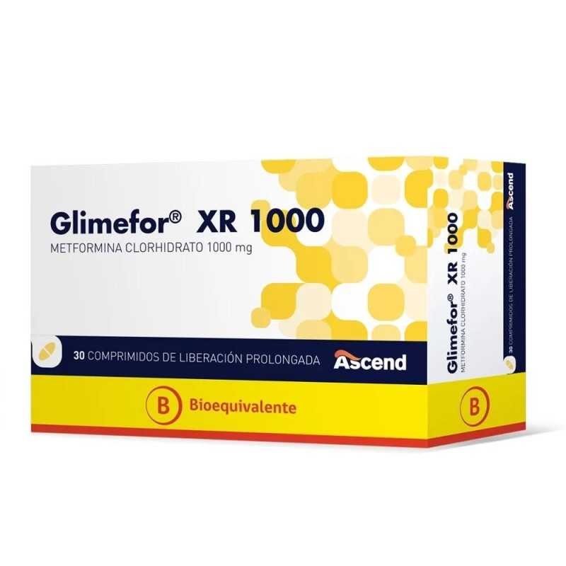 GLIMEFOR XR B 1000mg X30COM PROL GLIMEFOR XR B 1000mg X30COM PROL