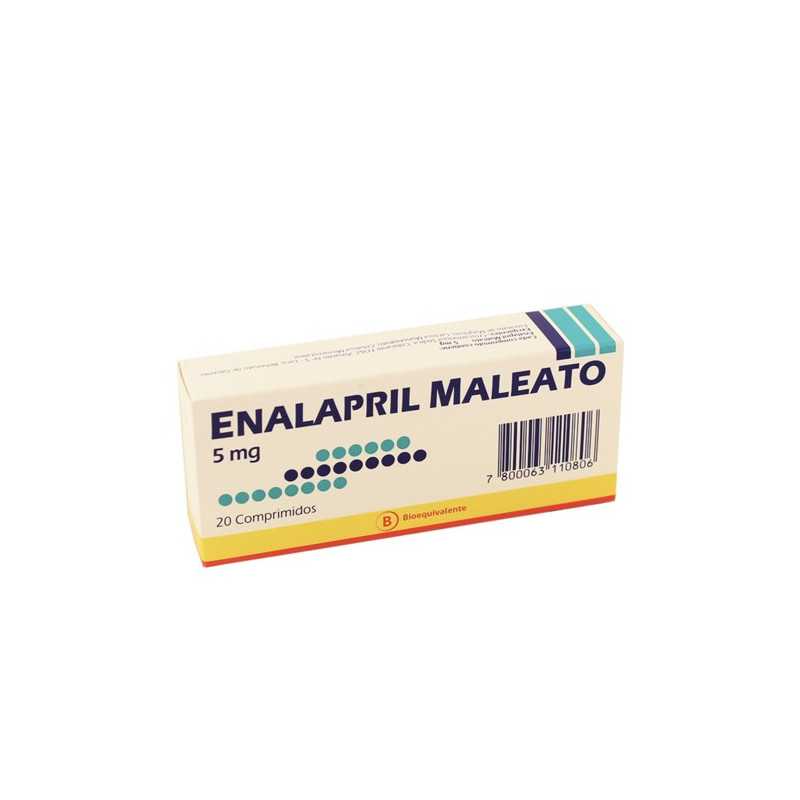 Enalapril 5mg x20com. (Mintlab)