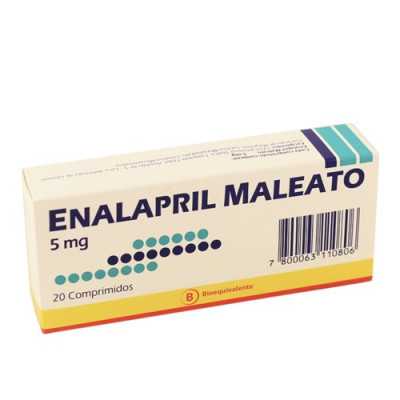 Enalapril 5mg x20com. (Mintlab)