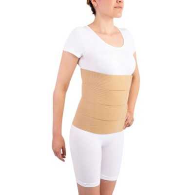 FAJA ABDOMINAL 4 BANDAS TALLA S BEIGE DR SLIM 