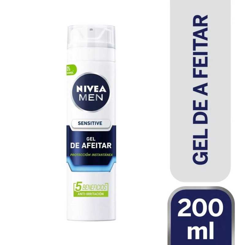 NIVEA MEN GEL AFEITAR SENSITIVE 200ML