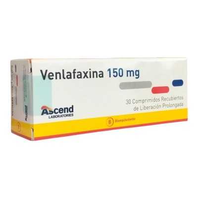 VENLAFAXINA XR 150MG X30COM ASCEND 