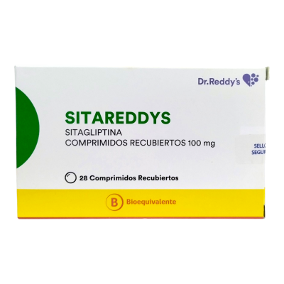 Sitareddys 100 mg x 28 comprimidos.