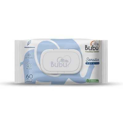 BUBU TOALLITAS HUMEDAS SENSITIVE C/TAPA X60