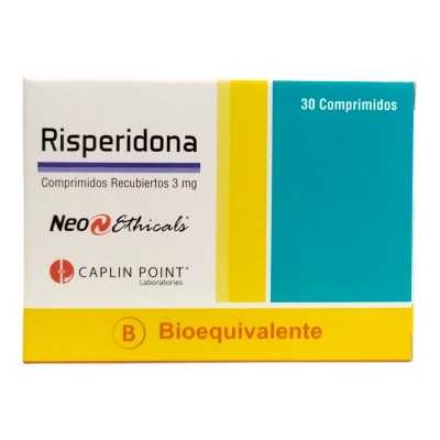 RISPERIDONA 3MG X30COM CAPLIN POINT CENABAST 