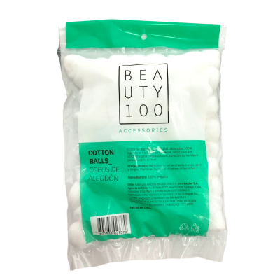Copos de algodón x 100 unidades. (Beauty 100)