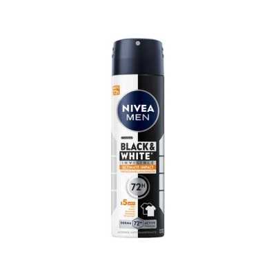 NIVEA MEN DEO SPRAY B&W INVISIBLE ULT IMPAC 150 ML