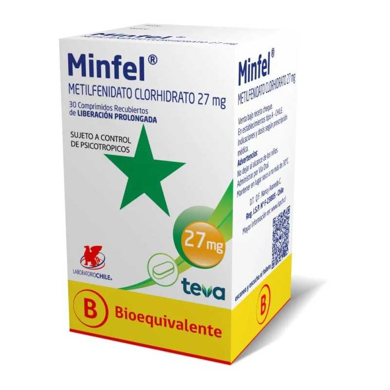 MINFEL LP 27 MG x 30 com 