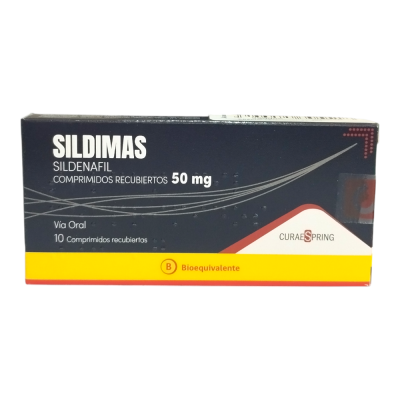 Sildimas 50 mg x 10 comprimidos. (Cenabast)