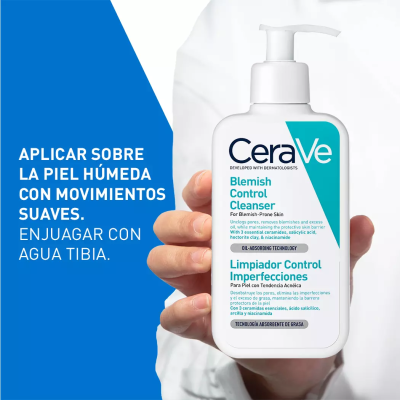 Cerave Limpiador Control Imperfecciones 473 ml.