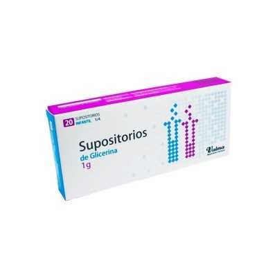 GLICERINA SUP INFANTIL 1/4 1GR X 20 SUP 