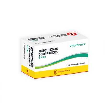 METOTREXATO 2 5MG X100COM VITAFARMA 