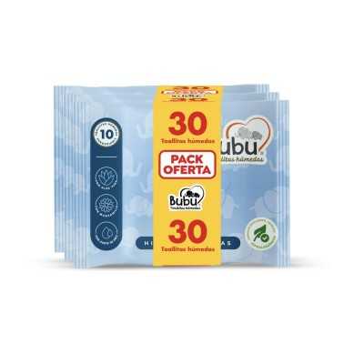 BUBU TOALLITAS HUMEDAS CON ACEITE EMU 10X3