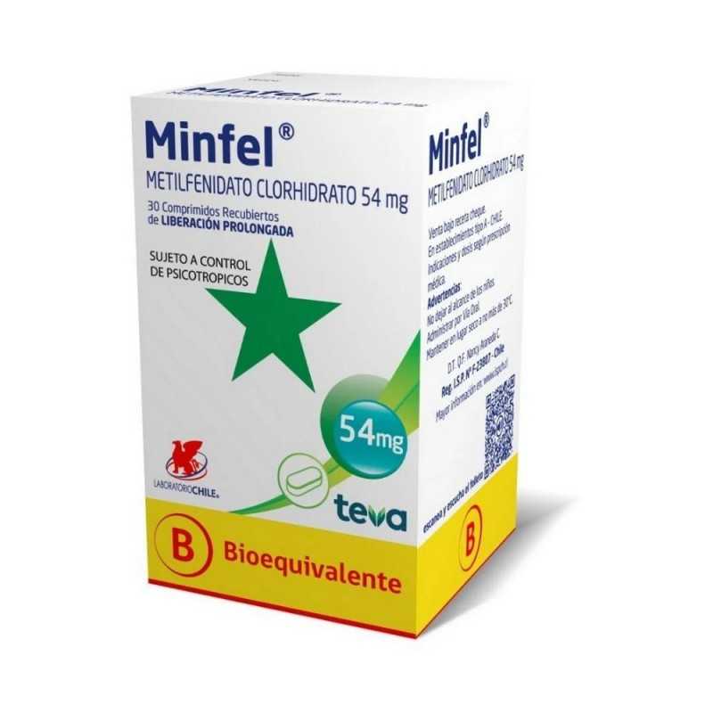 MINFEL LP 54 MG x 30 com 