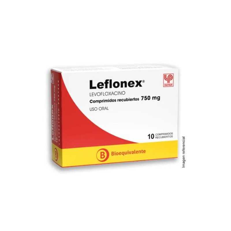 LEFLONEX B 750mg X10COM REC 