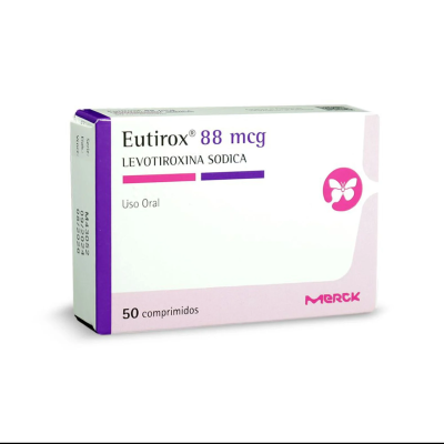 Eutirox 88 mcg x 50 comprimidos.