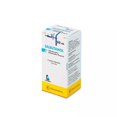 SALBUTAMOL SOL NEBULIZAR 5MG/ML X20ML LADEFAR 