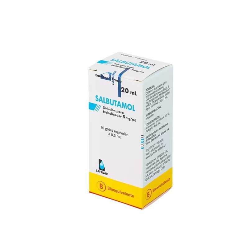 SALBUTAMOL SOL NEBULIZAR 5MG/ML X20ML LADEFAR 