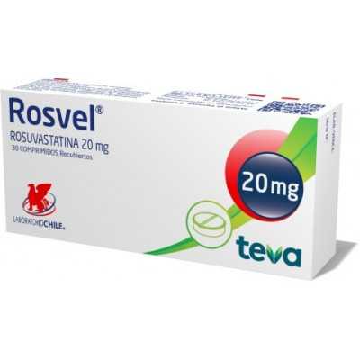Rosvel 20mg x30com