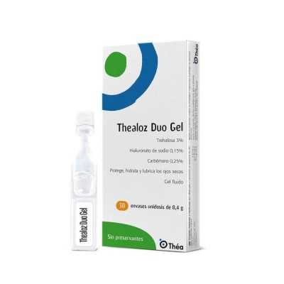 THEALOZ DUO GEL OFTALMICO x30 dosis CAJA MANCHADA