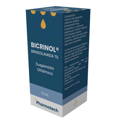 Bicrinol Suspensión oftálmica x 5 ml.