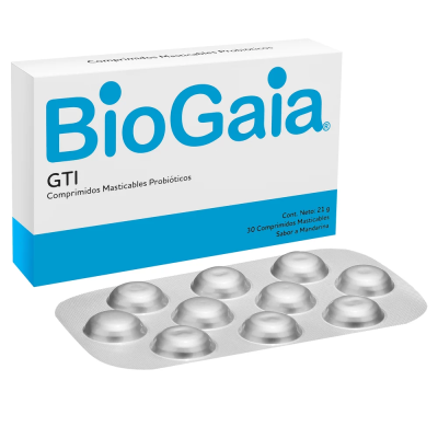 Biogaia GTI masticable x 30 comprimidos.