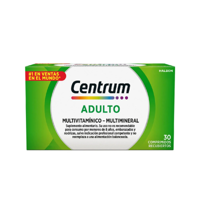 Centrum x 30 comprimidos. (vence 28.02.2026)