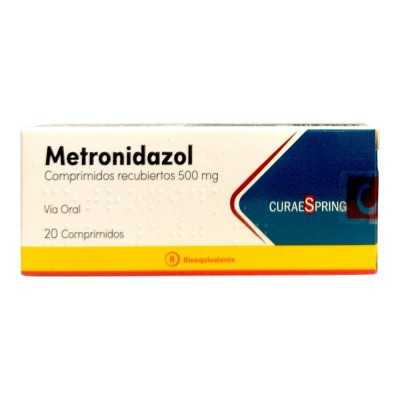 METRONIDAZOL 500mg X20COM CURAESPRING 