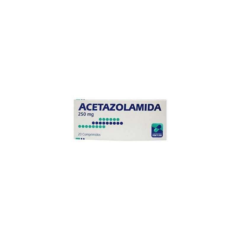Acetazolamida 250mg x20com. (Mintlab)
