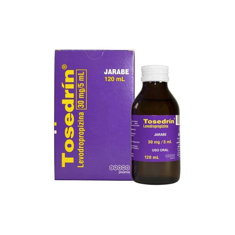 TOSEDRIN JARABE 30MG/5ML X120ML CENABAST TOSEDRIN JARABE 30MG/5ML X120ML CENABAST